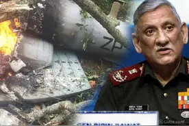 印度国防参谋长所乘直升机坠毁，曾叫嚣：中国是印度今天最大敌人图片