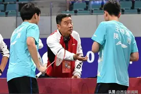 “金牌教练”与陕西羽球有个“约定”图片
