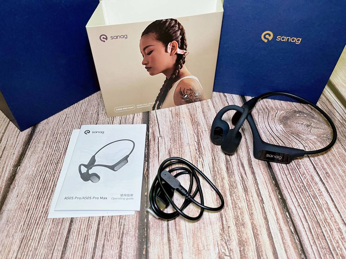 sanag塞那A50气传导耳机体验：时尚国际范，沉浸音乐清晰传达