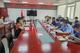 西安市鄠邑区人大副主任谢永平一行调研鄠邑区行政复议工作图片