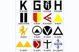 二战德国陆军各军、师标志图片