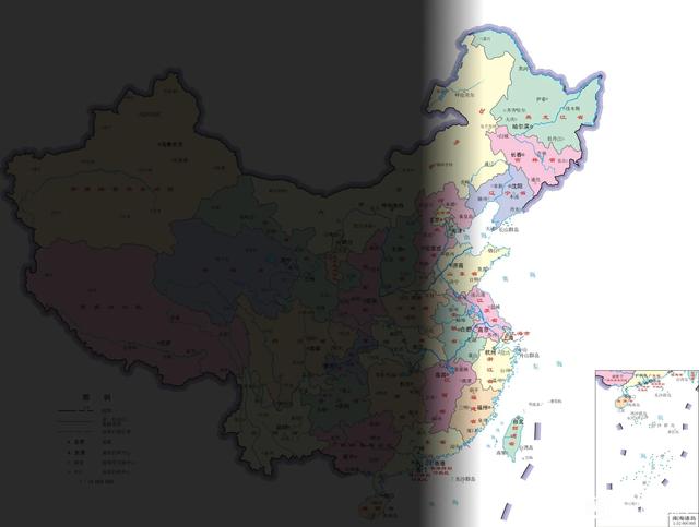 我国各季节晨昏线以及各时间各地黑夜白昼分布图