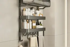 说实话，在漂亮耐用实用的置物架面前，壁龛不值一提！图片