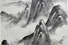 还不懂山石怎么画？一篇告诉你山石所有的画法图片