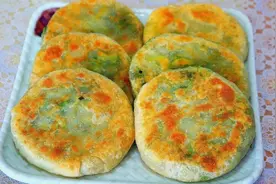 河南5种馅饼馅料十足，好吃管饱，一定要尝尝图片