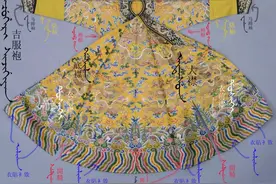 2020年老人带价值5亿龙袍鉴定，专家断定赝品，老人身份让人意外图片