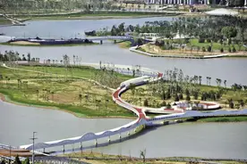 品质运城新名片！官道河尧梦湖北区段展新颜图片