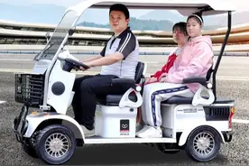 老年人有什么代步车？这2款电动四轮车，最高续航100公里图片