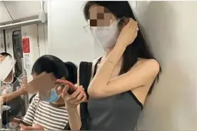 广州地铁“裸女”真相，原来是一位美女博主被AI一键脱衣图片