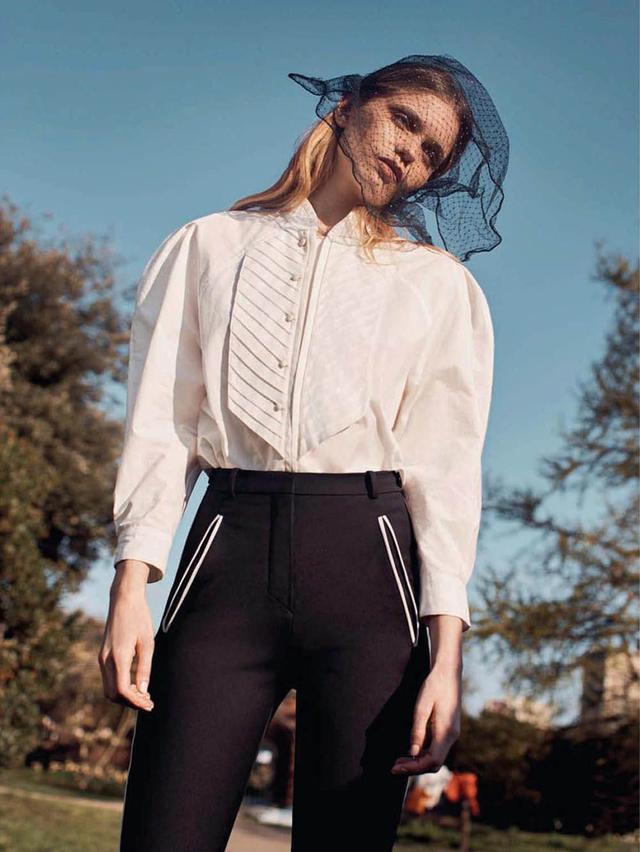 澳大利亚模特艾比·李·克肖 (abbey lee kershaw ) 拍摄的时尚杂志