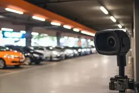 停车还是得停在特斯拉旁图片