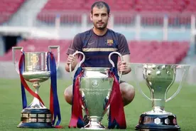 成为历史第一人？瓜迪奥拉能在曼城拿到职业生涯第二个三冠王吗？图片