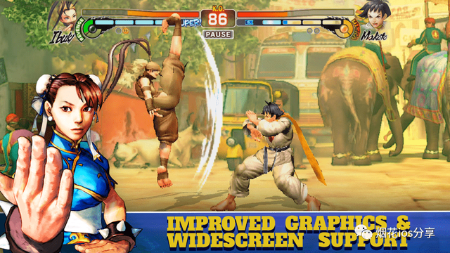 苹果ios游戏推荐【街头霸王4 Street Fighter IV CE】回到红白机年代