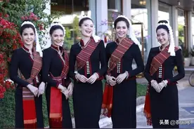 泰国三大选美冠军齐聚色军府领舞 场面壮观图片