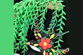 寻创意｜粘土教程：燕归来（木支架+小燕子）图片