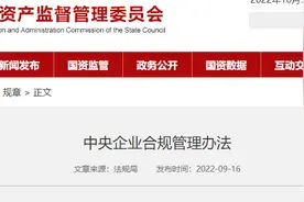国有企业采购如何管控？中央企业合规管理办法正式实施图片