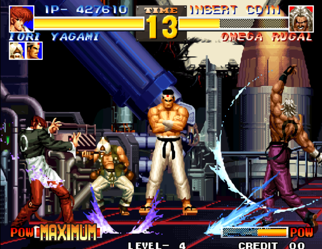 多年后发现《拳皇》BOSS都有致命短板，一旦触发智商就归零