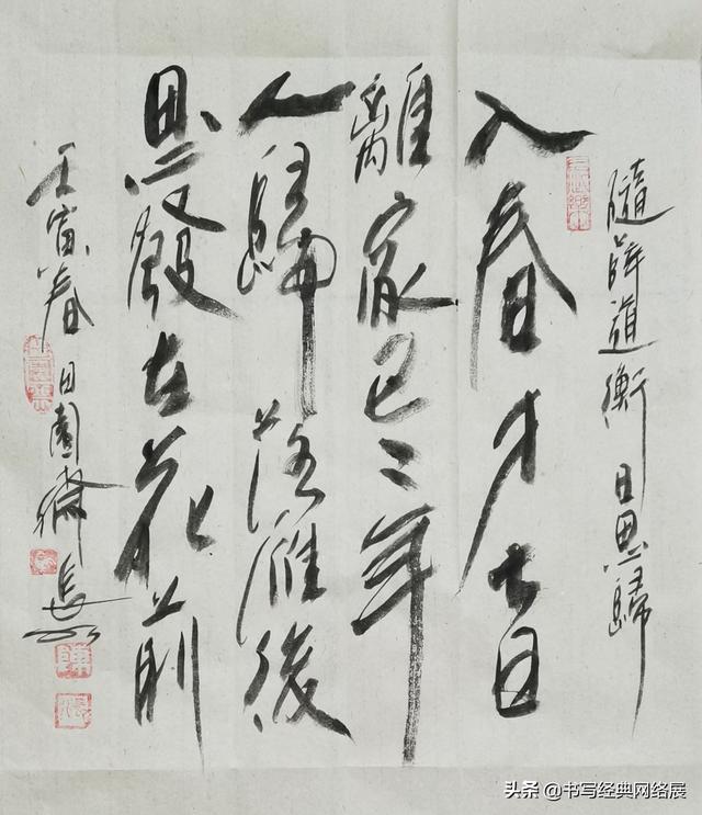 解读薛道衡（隋）《人日思归》——「书写经典」网络展第557期