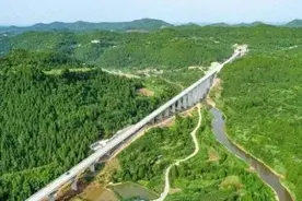 四川在建一条出川大通道，对接陕西，长148公里，预计2024年建成图片