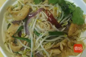 广式猪大肠炒豆芽图片