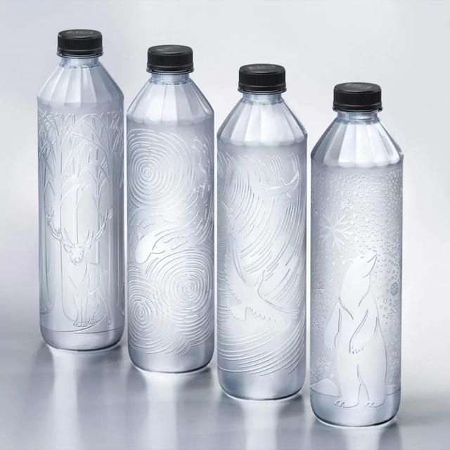 多款饮用水／矿泉水创意瓶体设计集锦
