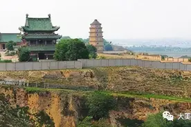 大美大荔：金龙高塔的来历图片