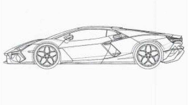 “大牛”超进化，兰博基尼Aventador即将换代，专利图都那么帅