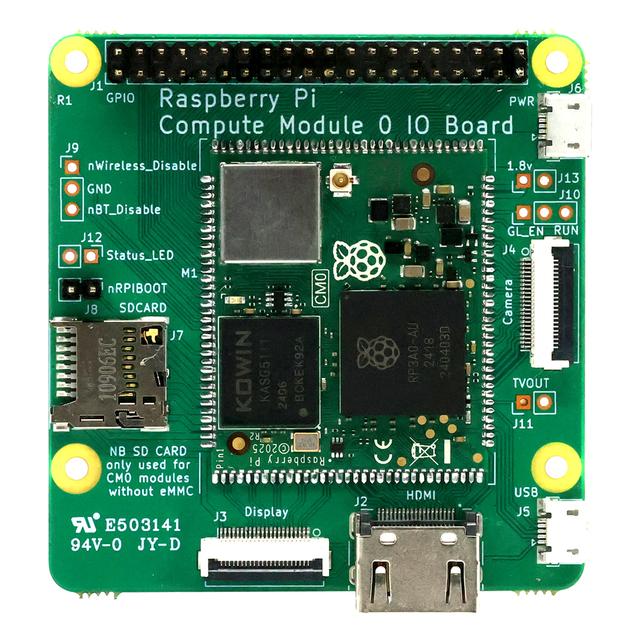 树莓派Raspberry Pi CM0计算模块发布，1GHz四核A53处理器