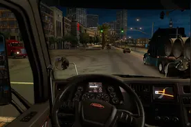 一款卡车模拟驾驶游戏图片