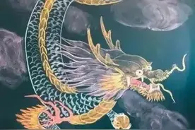 五彩斑斓的粉笔画，黑板上的精彩画世界，一起来看呀图片