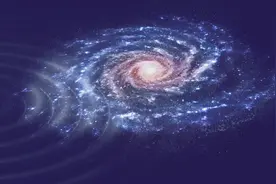 银河系外侧遭不明力量扰动，出现奇怪的震颤，科学家称已找到源头图片