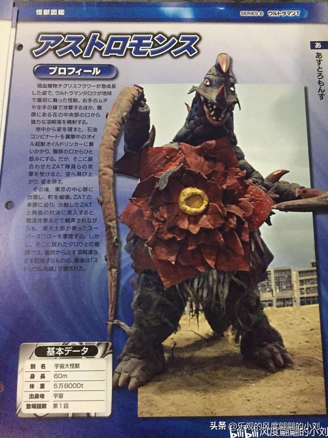 泰罗奥特曼怪兽图鉴大全