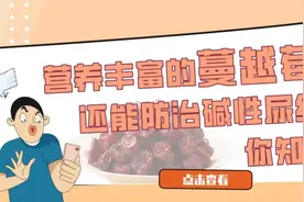 营养丰富的蔓越莓还能防治碱性尿结石，你知道吗？图片