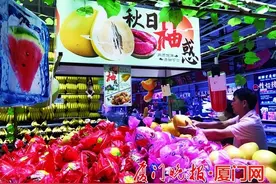 今年蜜柚上市偏晚，最佳赏味期还没到图片