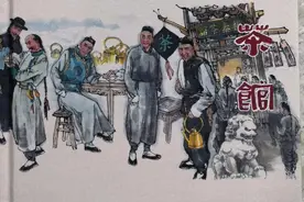 《茶馆里的人儿》图片