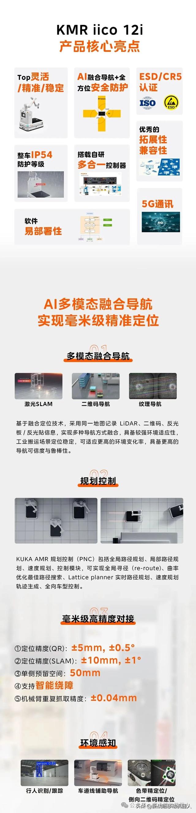 全栈自研自制！库卡发布全新复合机器人