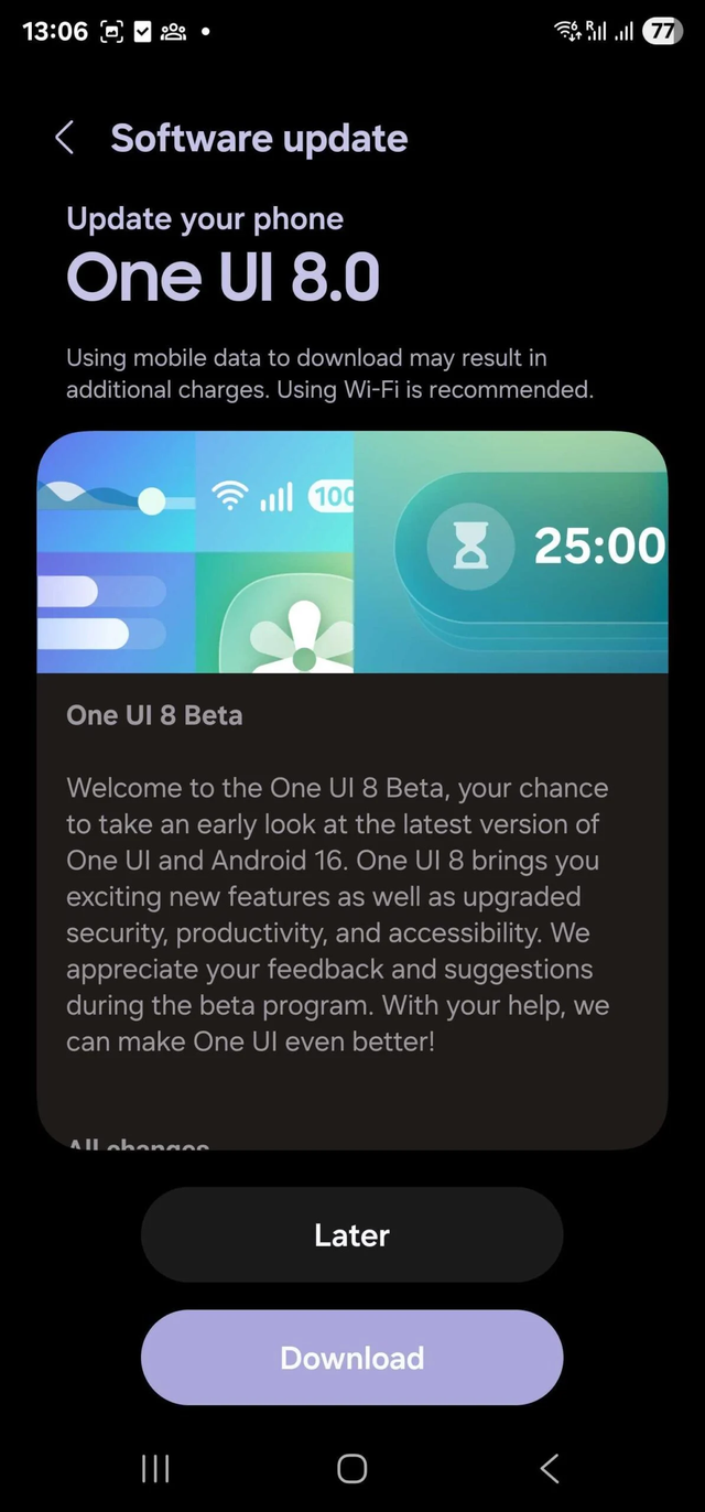 三星Galaxy S23系列手机海外迎来One UI 8.0 Beta更新