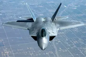 并非双雄对决，而是一边倒的屠杀？当F22遇上苏57会发生什么？图片