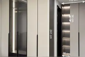 2023年全屋衣柜详细尺寸图，拿走不谢！！图片