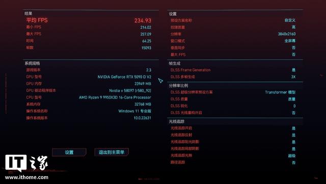 索泰GeForce RTX 5090 D v2 24GB SOLID OC显卡评测