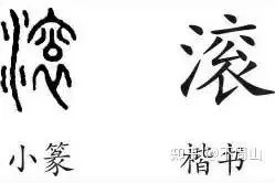 “滚”字玄机图片