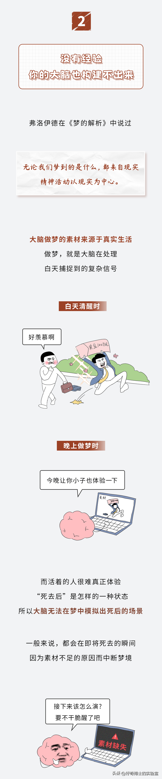 为啥做梦从来不会梦到自己死掉？梦里死了会怎么样？