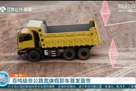 江苏徐州：百吨级非公路宽体自卸车首发面世图片