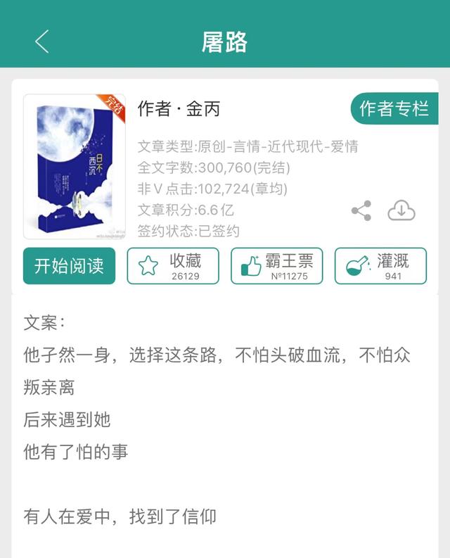 「推文合集」15本经典好看的公路文（一）