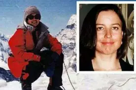98年，美国女登山家在海拔8千米倒下，9年后有人看不下去将其安葬图片