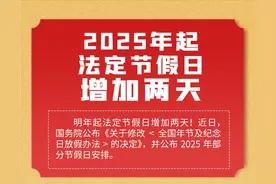 增加2天！一图读懂2025年放假安排！图片