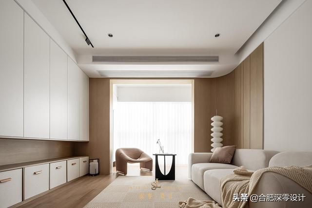 親子房設計三代同堂的125㎡，客廳無電視，兒童床在半空，好住好玩都集齊了