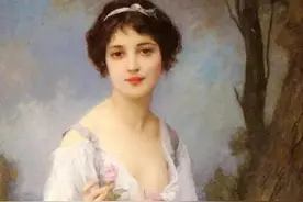 作品欣赏—古典油画中的绝美女子图片