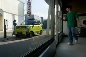 五菱宏光MINIEV直流快充升级包售价4500元，快充时间最快1.8小时图片