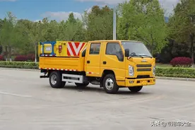 江铃防撞缓冲车，高速路桥施工必备神器图片